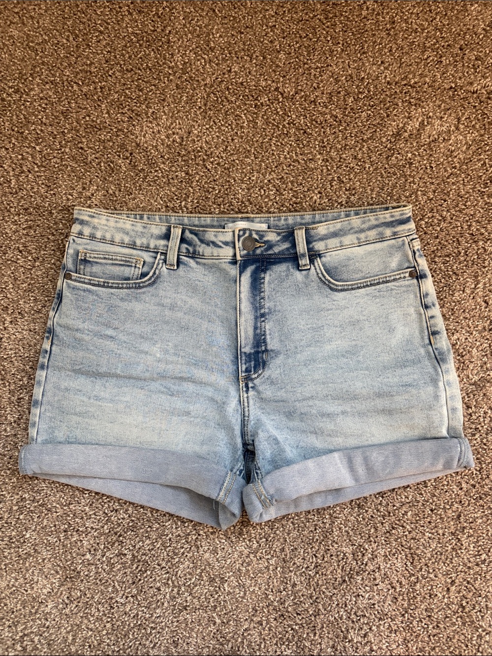 Lauren Conrad Cuffed Jean Shorts